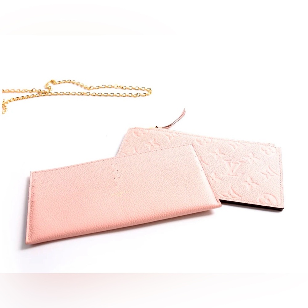 Louis Vuitton Pochette Felicie Empreinte Pink; Like new! - Picture 9 of 17